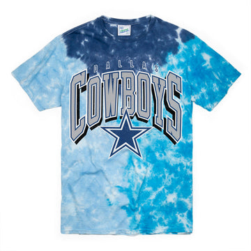 DALLAS COWBOYS TRI DYE  VINTAGE TUBULAR TEE