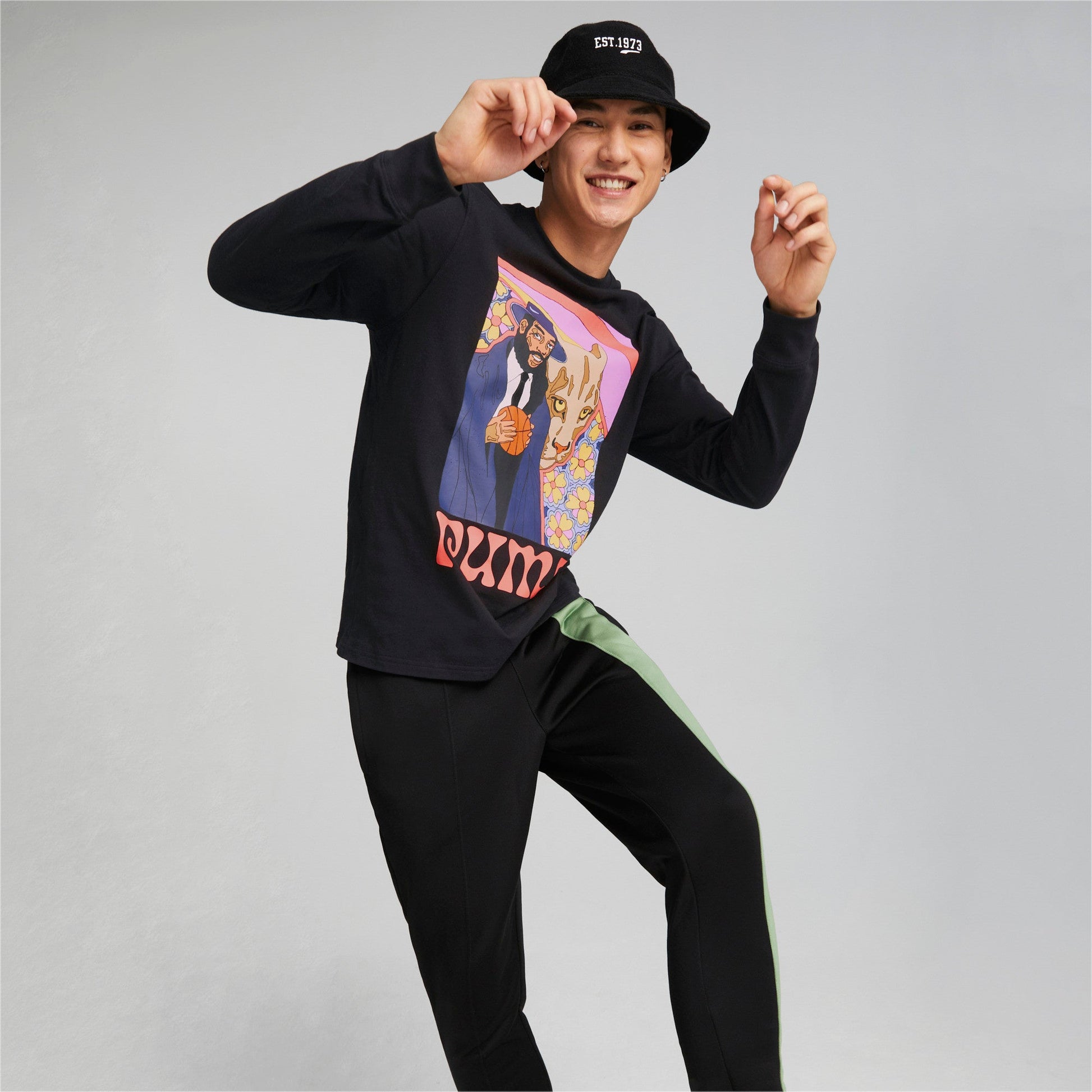 Run it Back Puma Long Sleeve T-Shirt