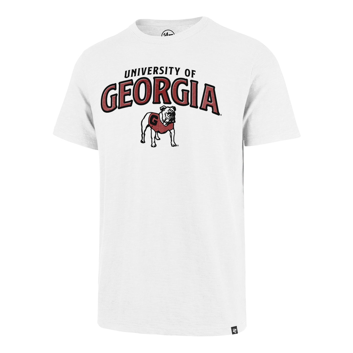 GEORGIA BULLDOGS OFFSET ARCH  SCRUM TEE