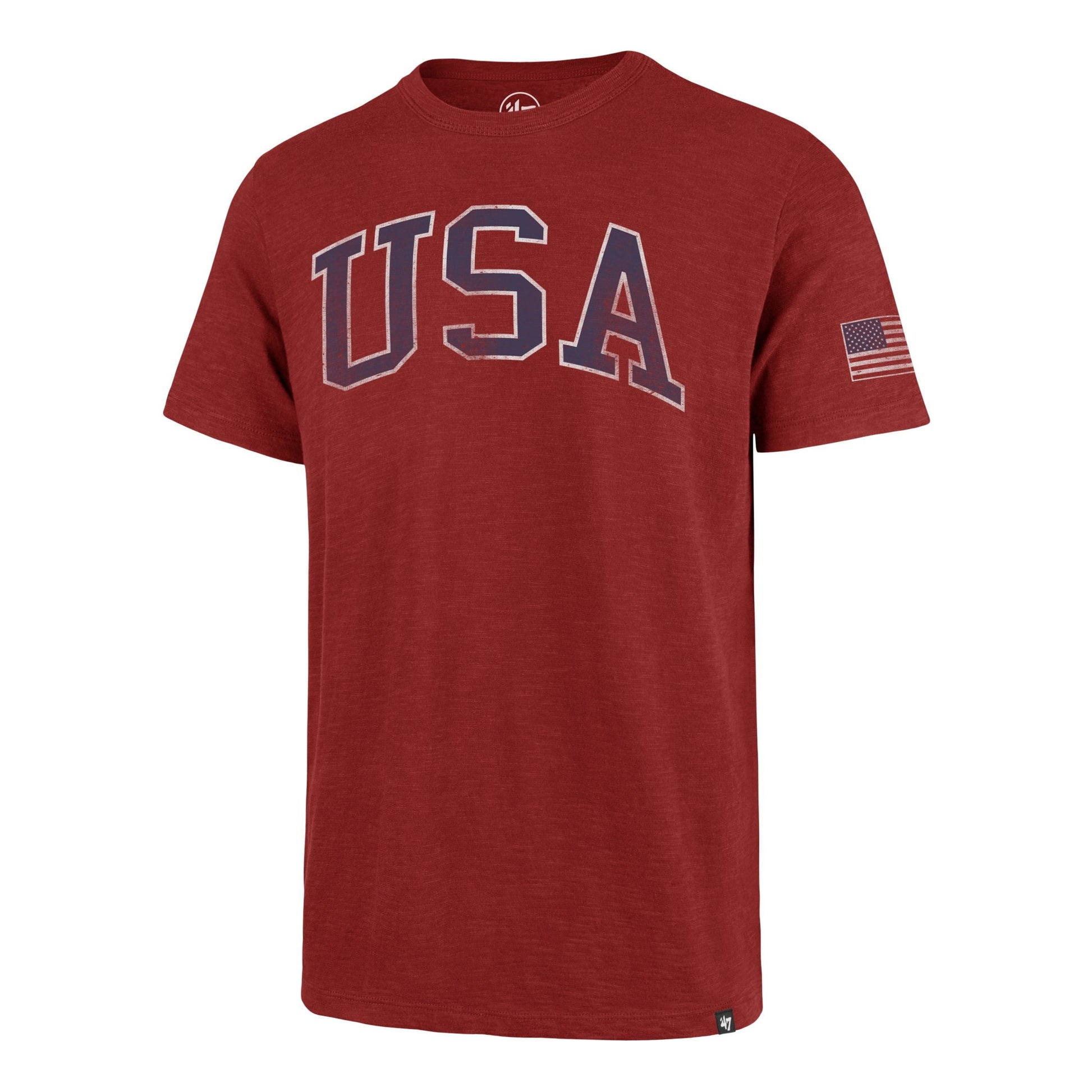 UNITED STATES SCRIPT GRIT TWO PEAT  SCRUM TEE