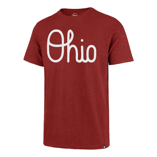 OHIO STATE BUCKEYES VINTAGE GRIT  SCRUM TEE