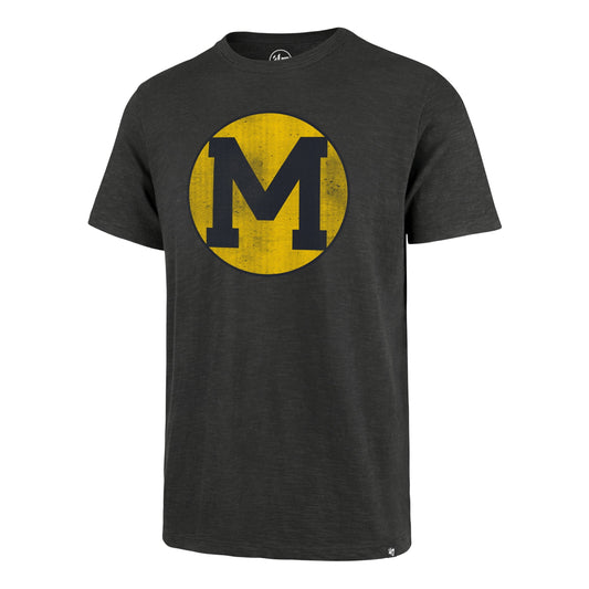 MICHIGAN WOLVERINES VINTAGE  GRIT SCRUM TEE