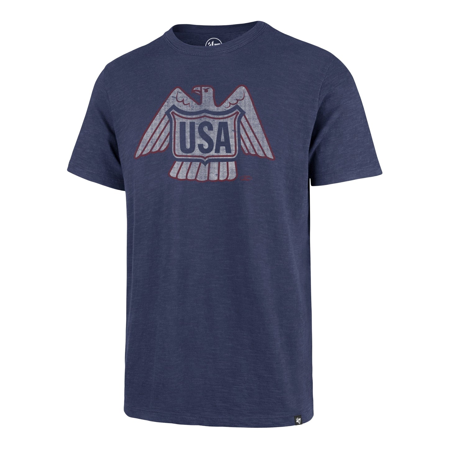 USA HOCKEY VINTAGE EAGLE GRIT  SCRUM TEE