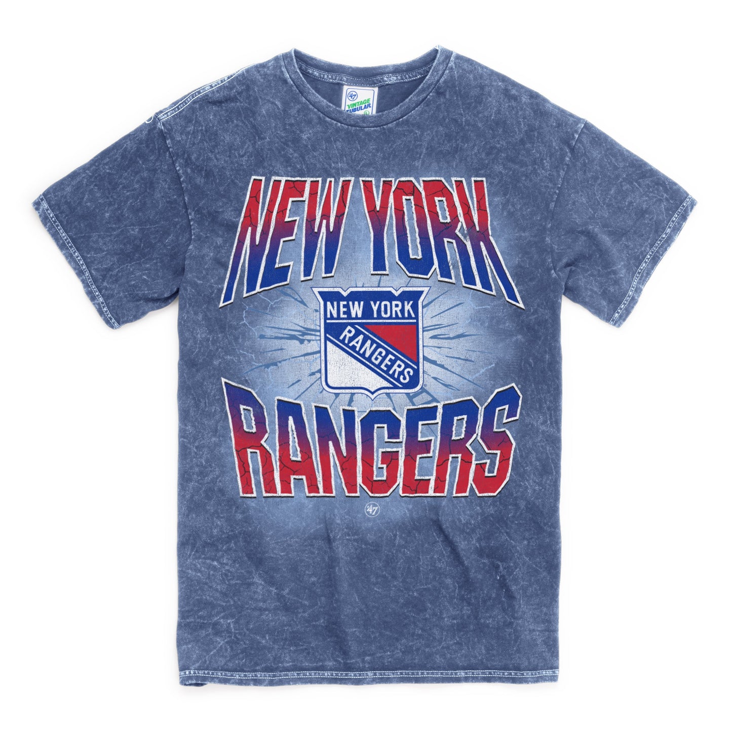 NEW YORK RANGERS BOTTLE ROCKET  VINTAGE TUBULAR TEE