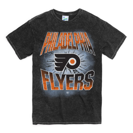 PHILADELPHIA FLYERS BOTTLE ROCKET  VINTAGE TUBULAR TEE