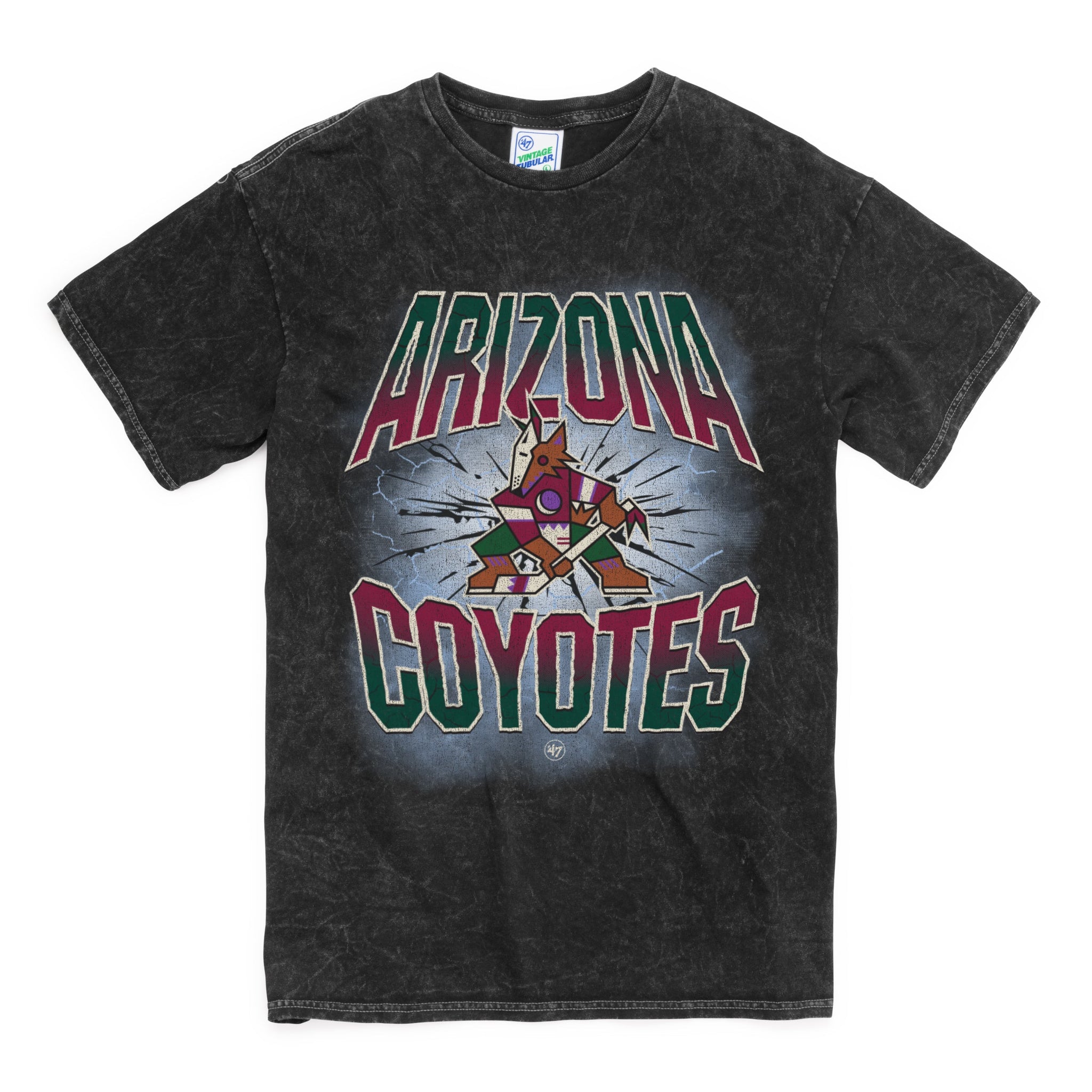 ARIZONA COYOTES BOTTLE ROCKET  VINTAGE TUBULAR TEE
