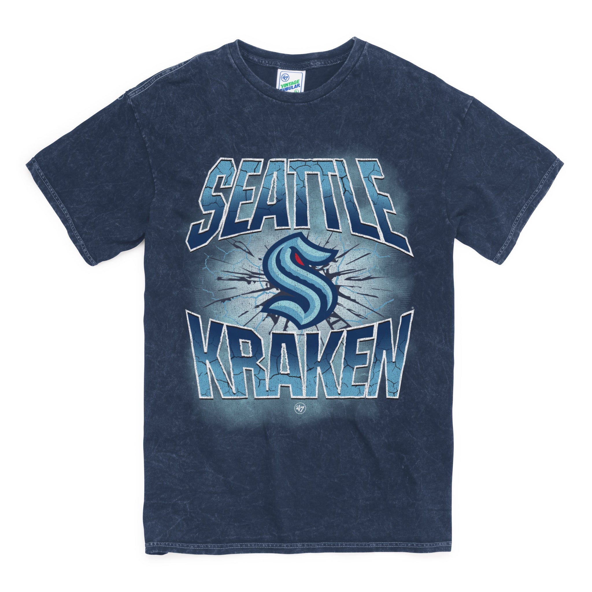 SEATTLE KRAKEN BOTTLE ROCKET  VINTAGE TUBULAR TEE