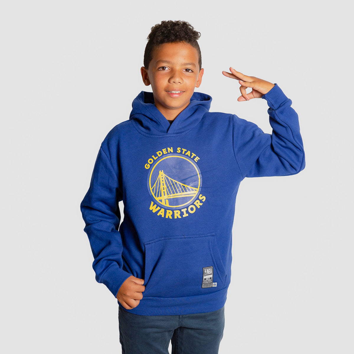 warriors youth hoodie