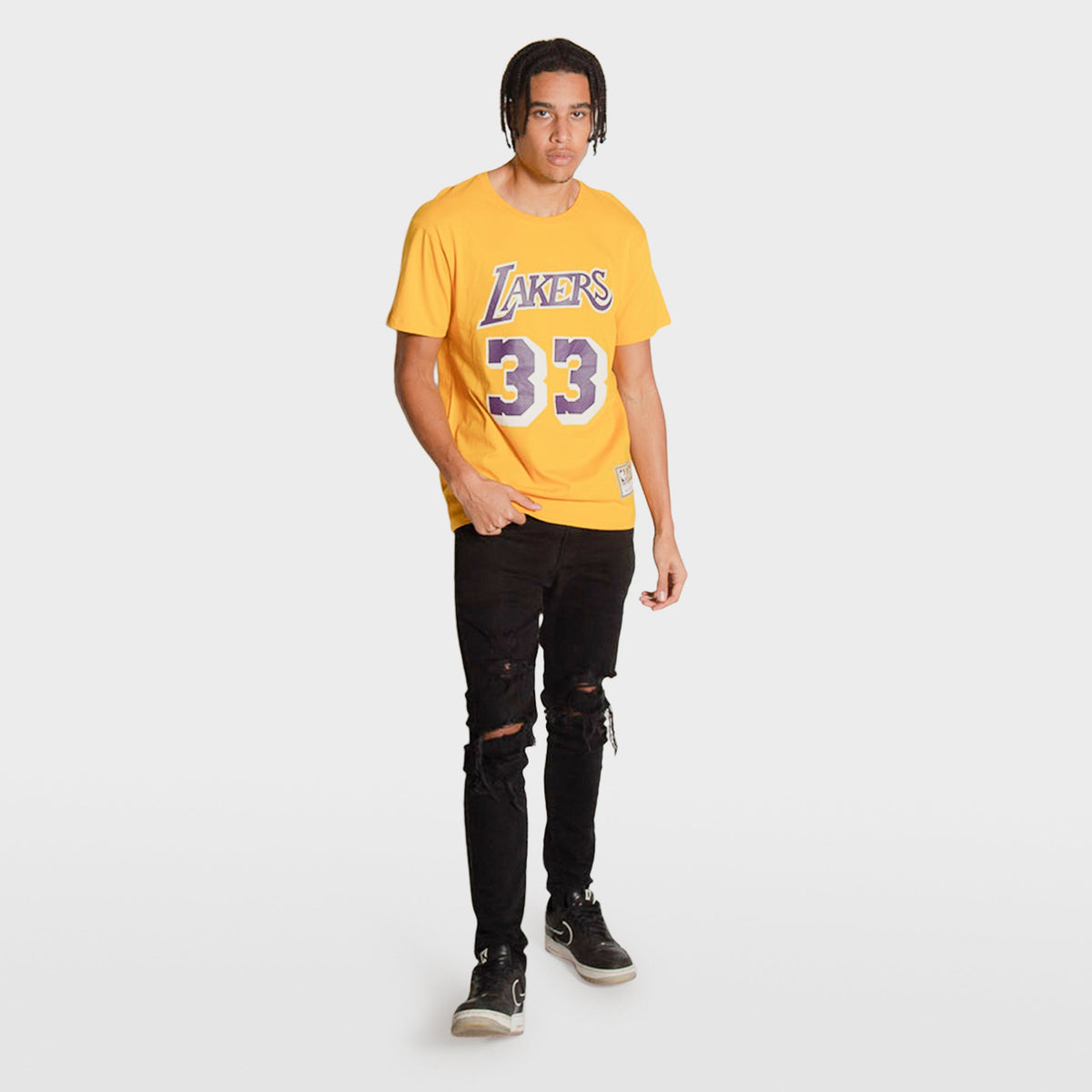 Kareem Abdul Jabbar Los Angeles Lakers Shirt - High-Quality Printed Brand