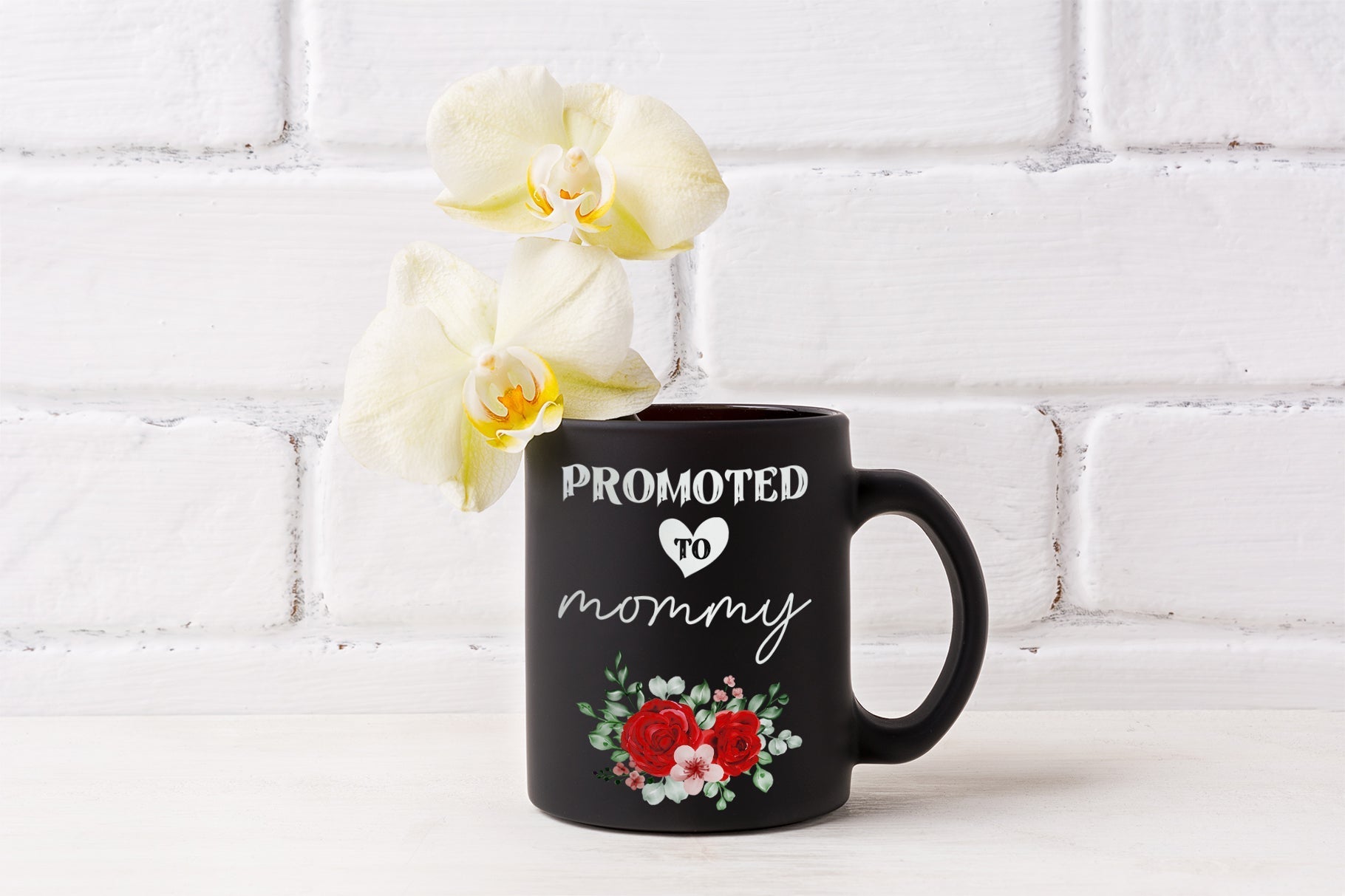 Mug for Mom - Promoted to Mommy Coffee Mug, Mother's Day Gift for Mom Grandma Stepmom from Daughter Son, Happy MotherÕs Day, Gifts for Mom| AP556