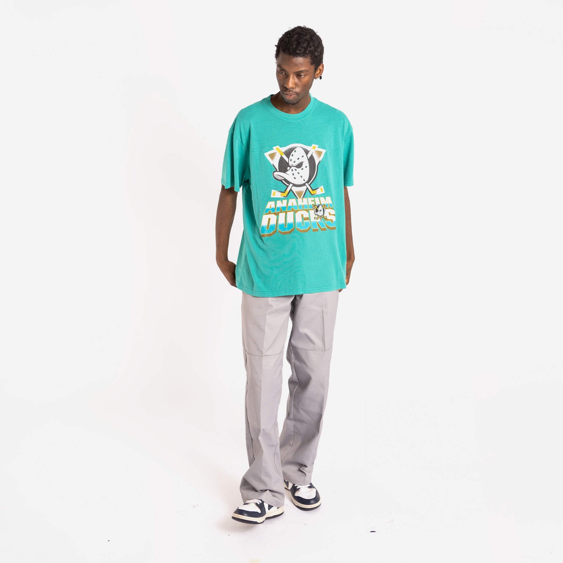Anaheim Ducks Gradient Shadow Graphic NHL T-Shirt