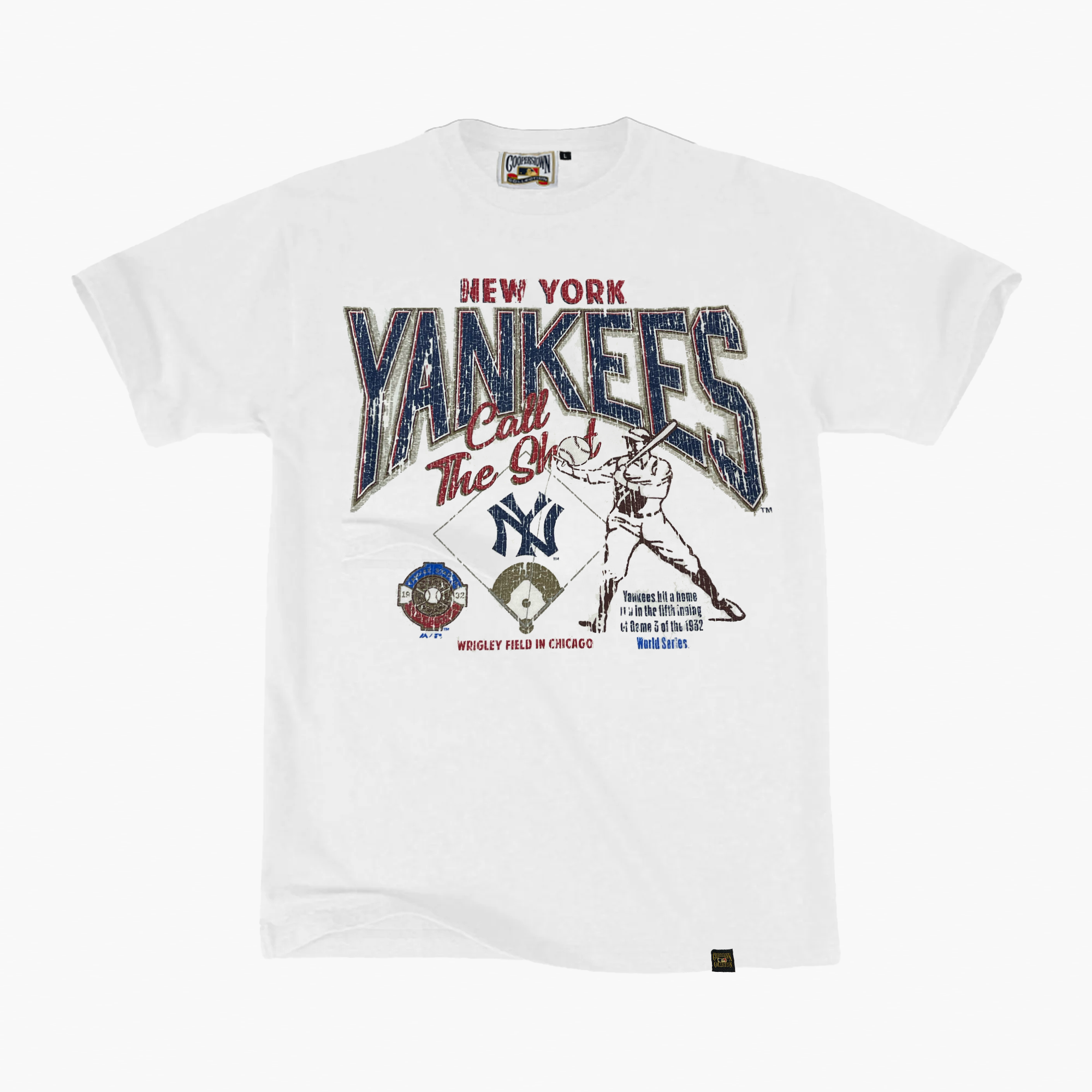 New York Yankees Vintage Shot Graphic MLB T-Shirt