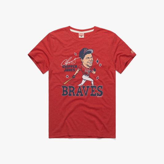 Braves Chipper Jones Signature