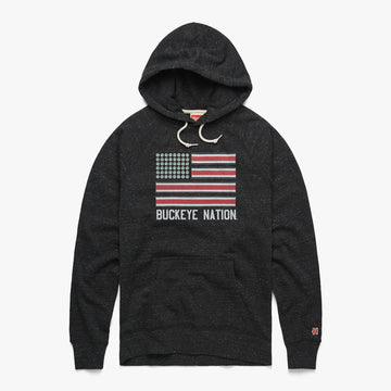 Buckeye Nation Flag Hoodie