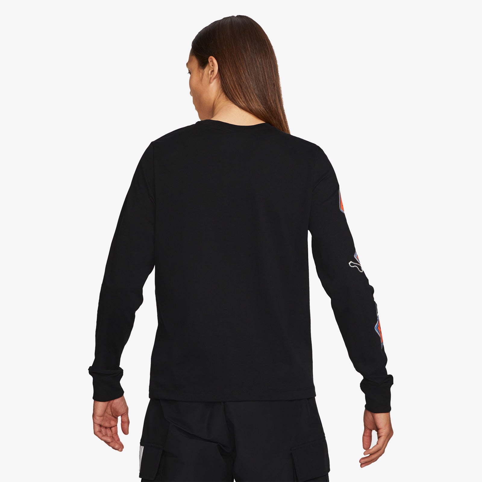 Jordan Keychain Long Sleeve T-Shirt - Black