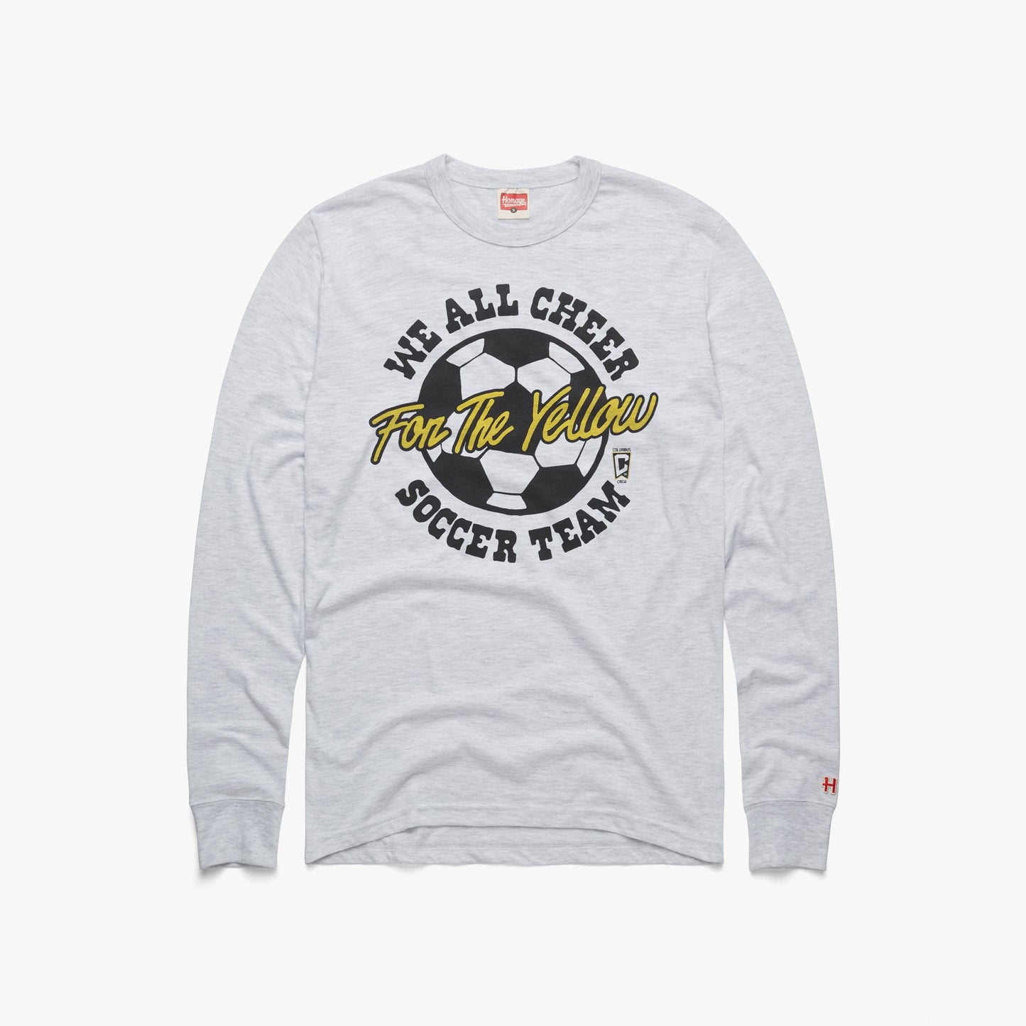 Columbus Crew For The Yellow Long Sleeve Tee