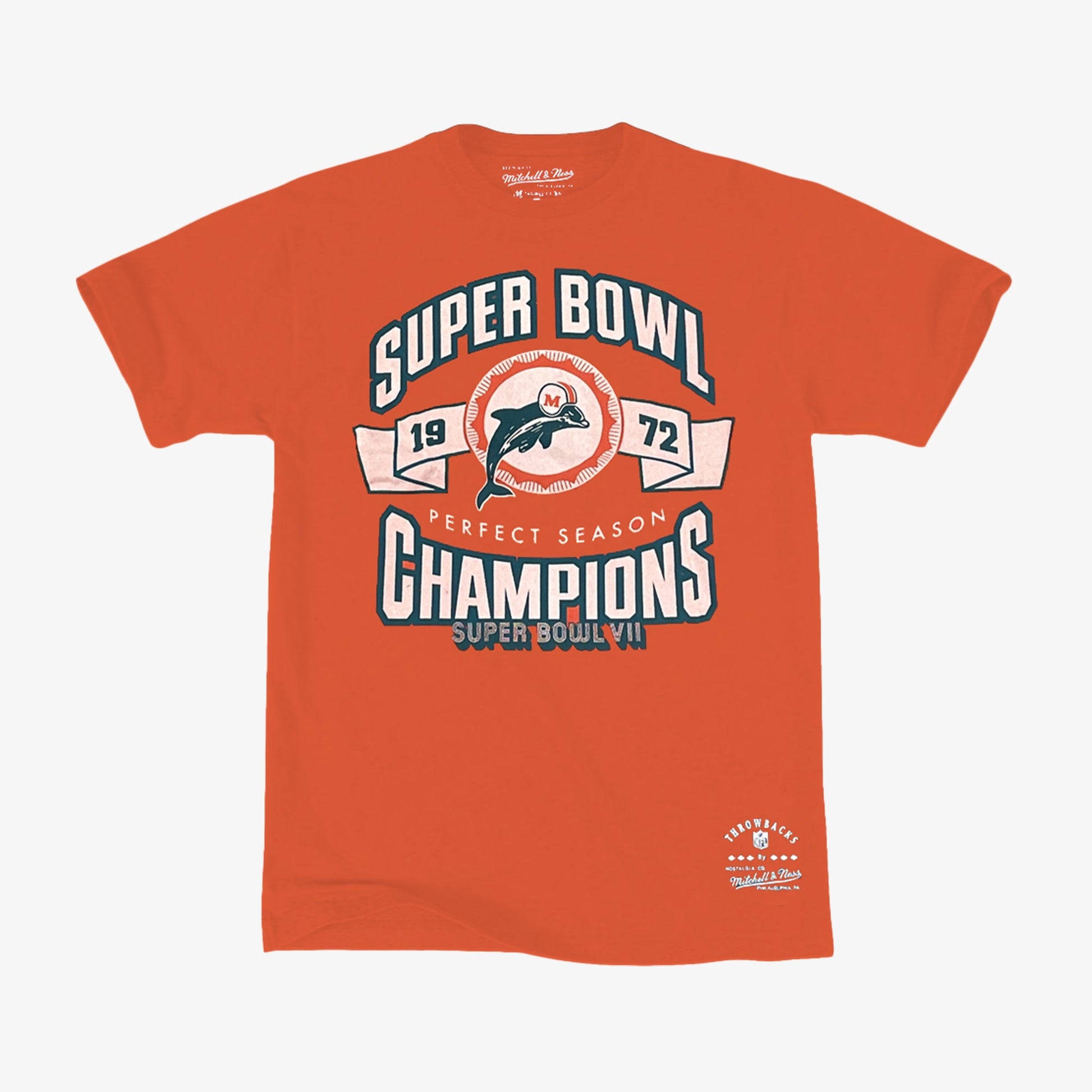 Miami Dolphins Vintage Perfect Season NFL T-Shirt