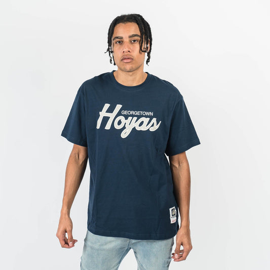 Allen Iverson Georgetown Hoyas Script Logo NCAA T-Shirt