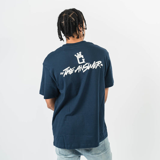 Allen Iverson Georgetown Hoyas Script Logo NCAA T-Shirt