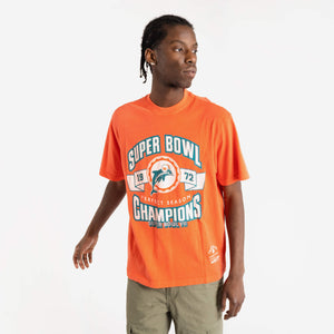 Miami Dolphins Vintage Perfect Season NFL T-Shirt - Moon Best Print