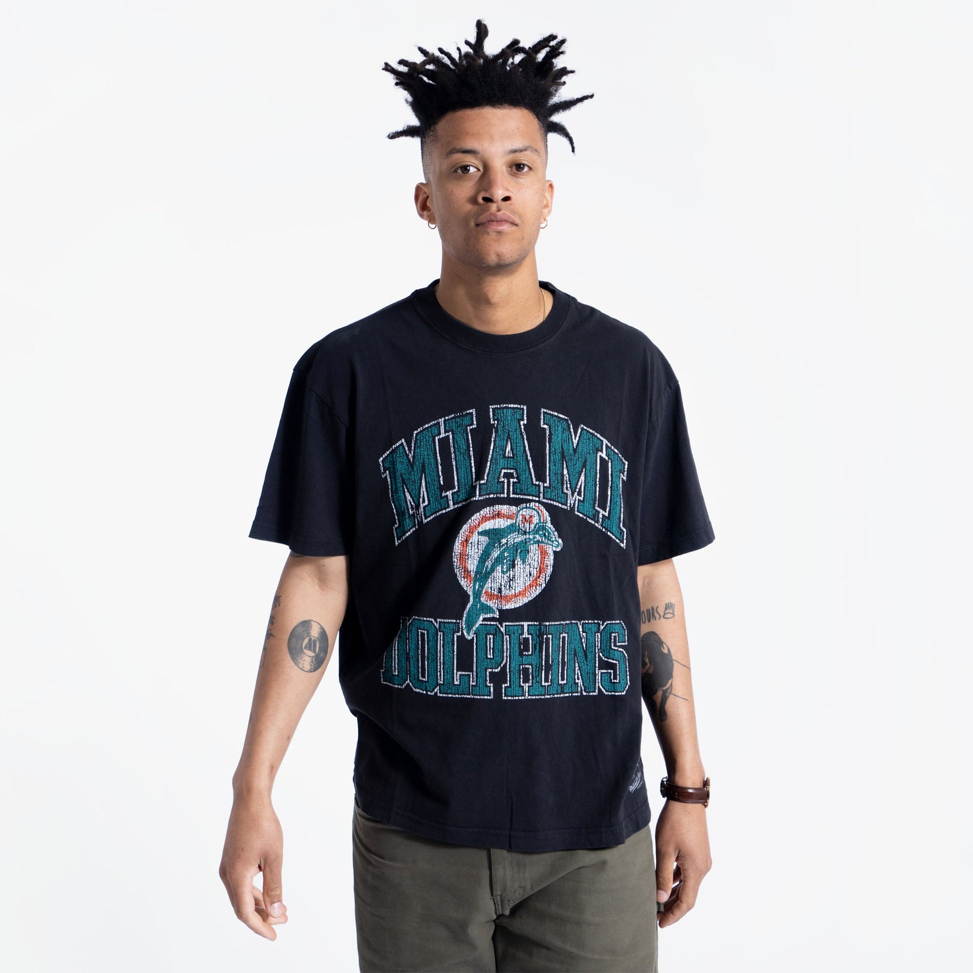 Miami Dolphins Vintage Ivy Arch NFL T-Shirt