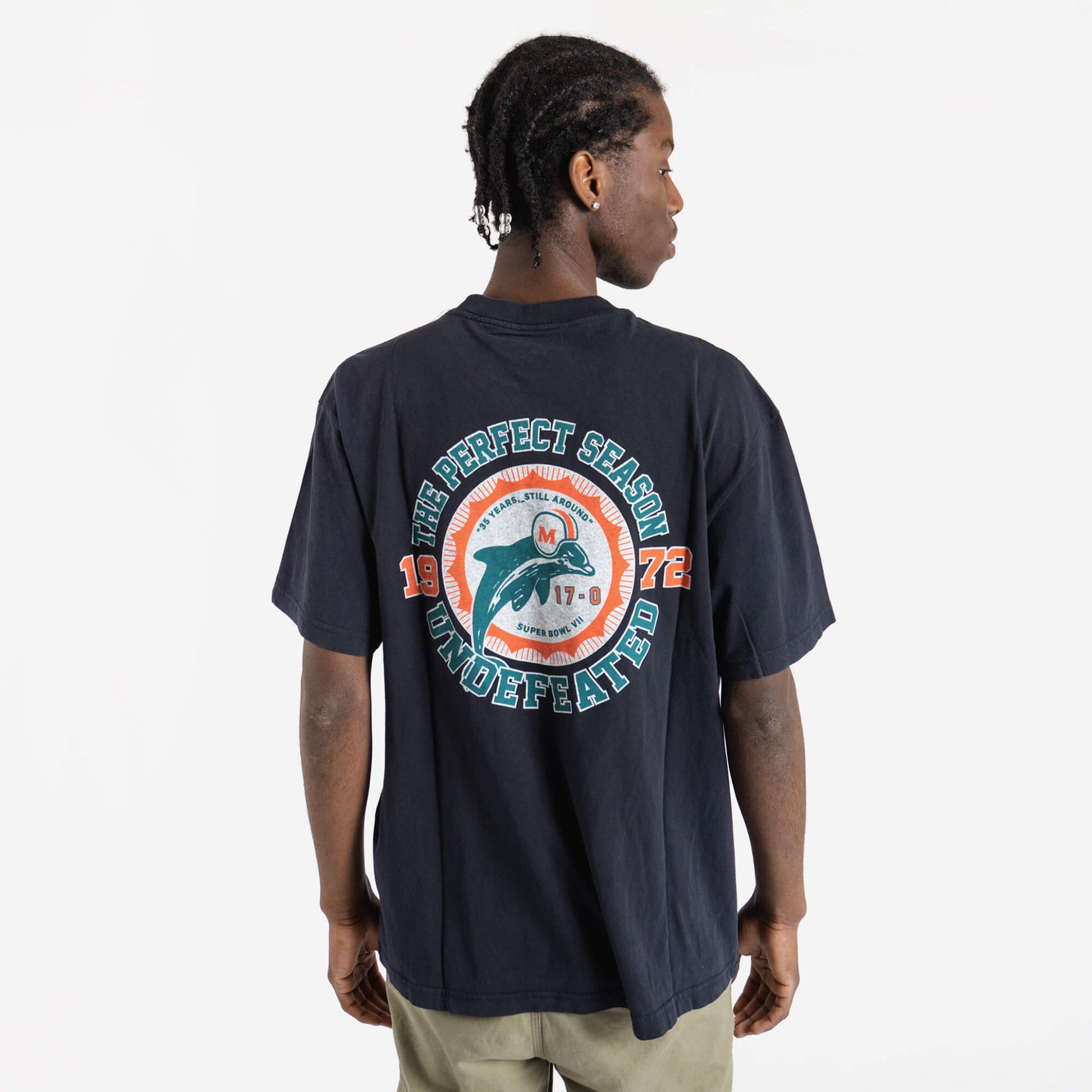 Miami Dolphins Vintage Undefeated NFL T-Shirt