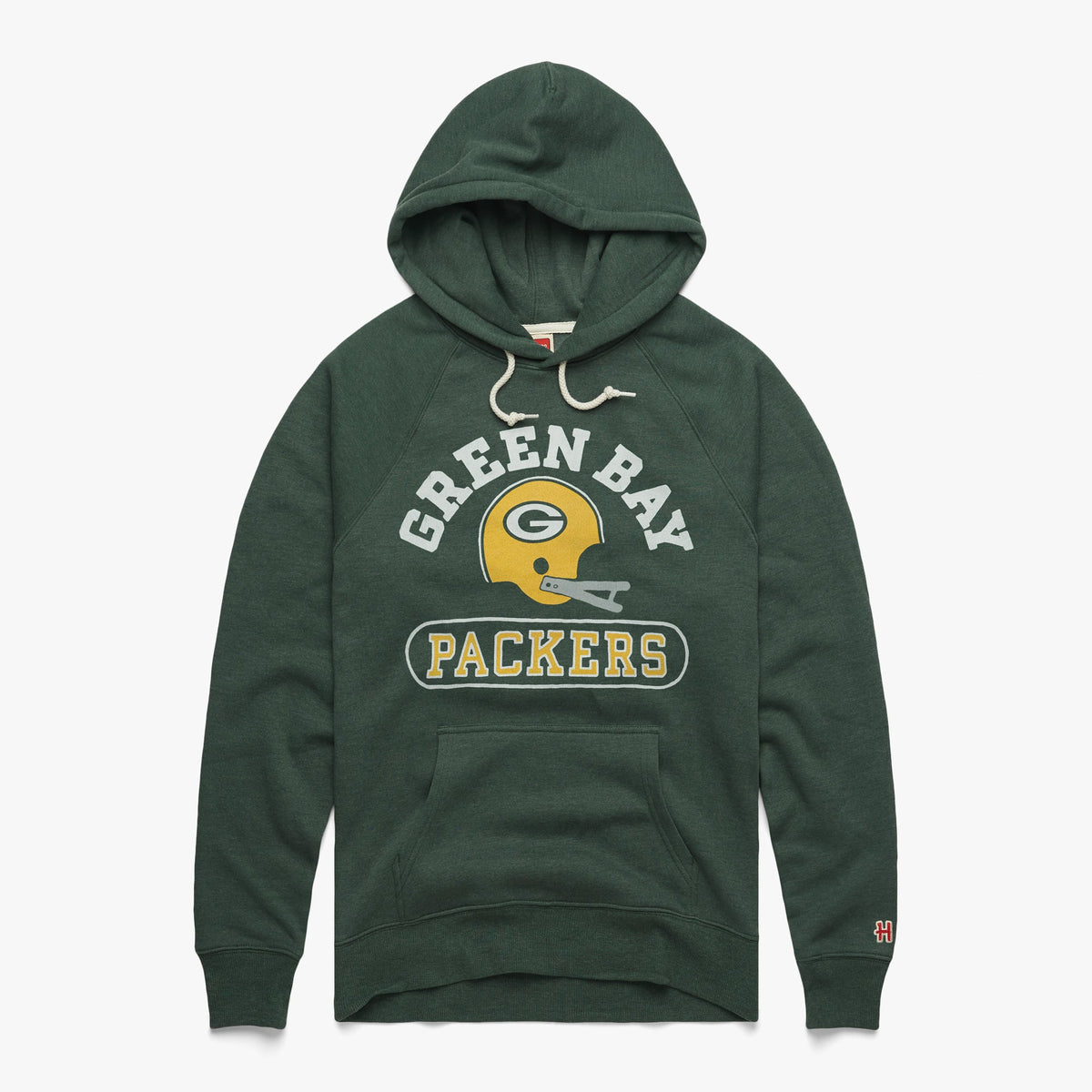 qt Trendy Green Bay Packers Throwback Helmet Hoodie/Unisex Tee/3XL