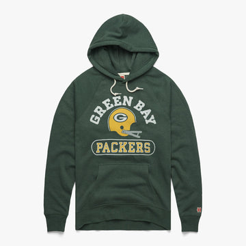 Green Bay Packers Throwback Helmet Hoodie