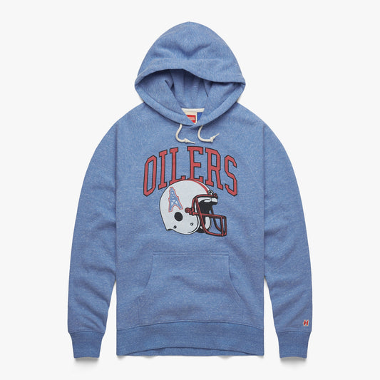 Houston Oilers Helmet Retro Hoodie