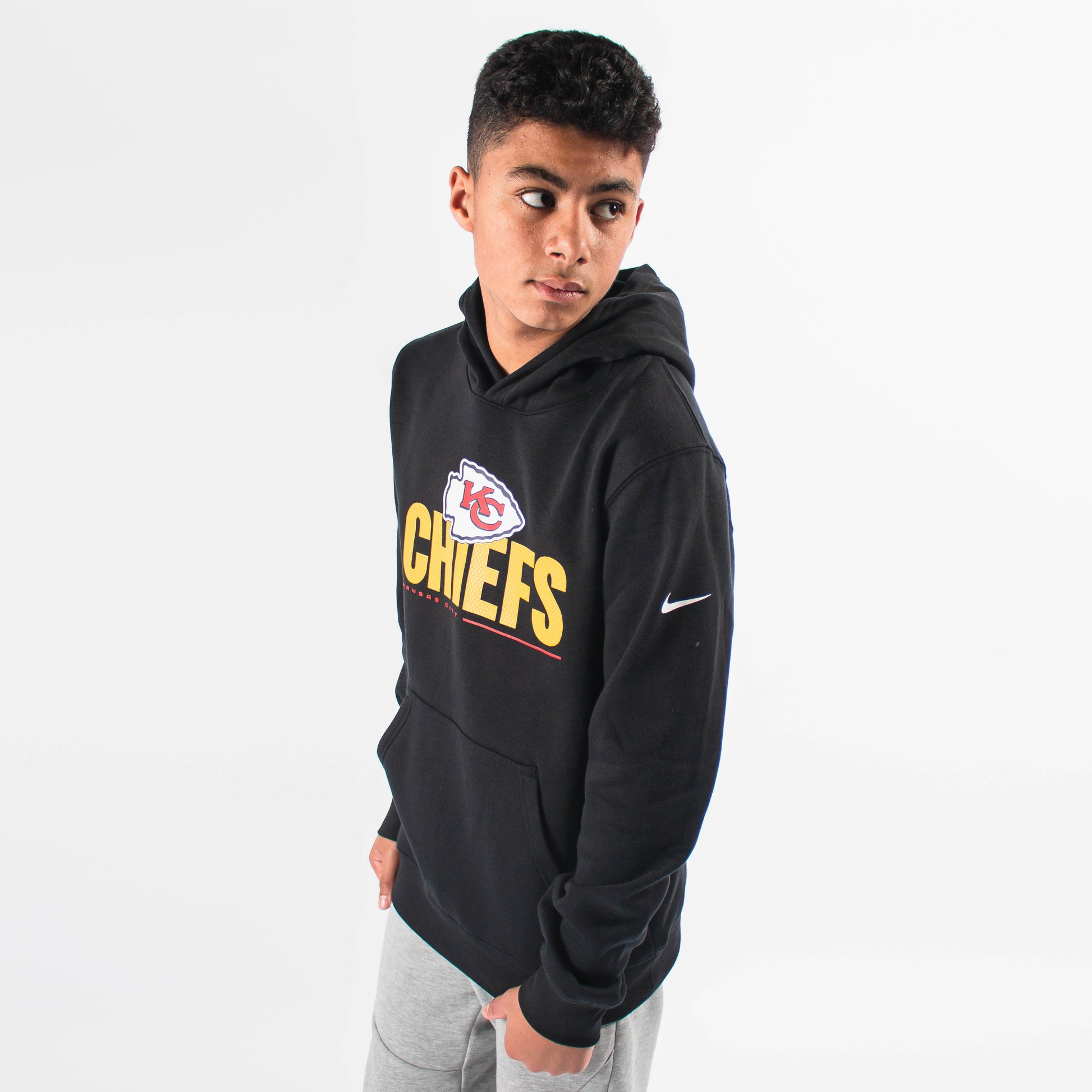 Kansas City Chiefs Club Pullover Youth NFL Hoodie