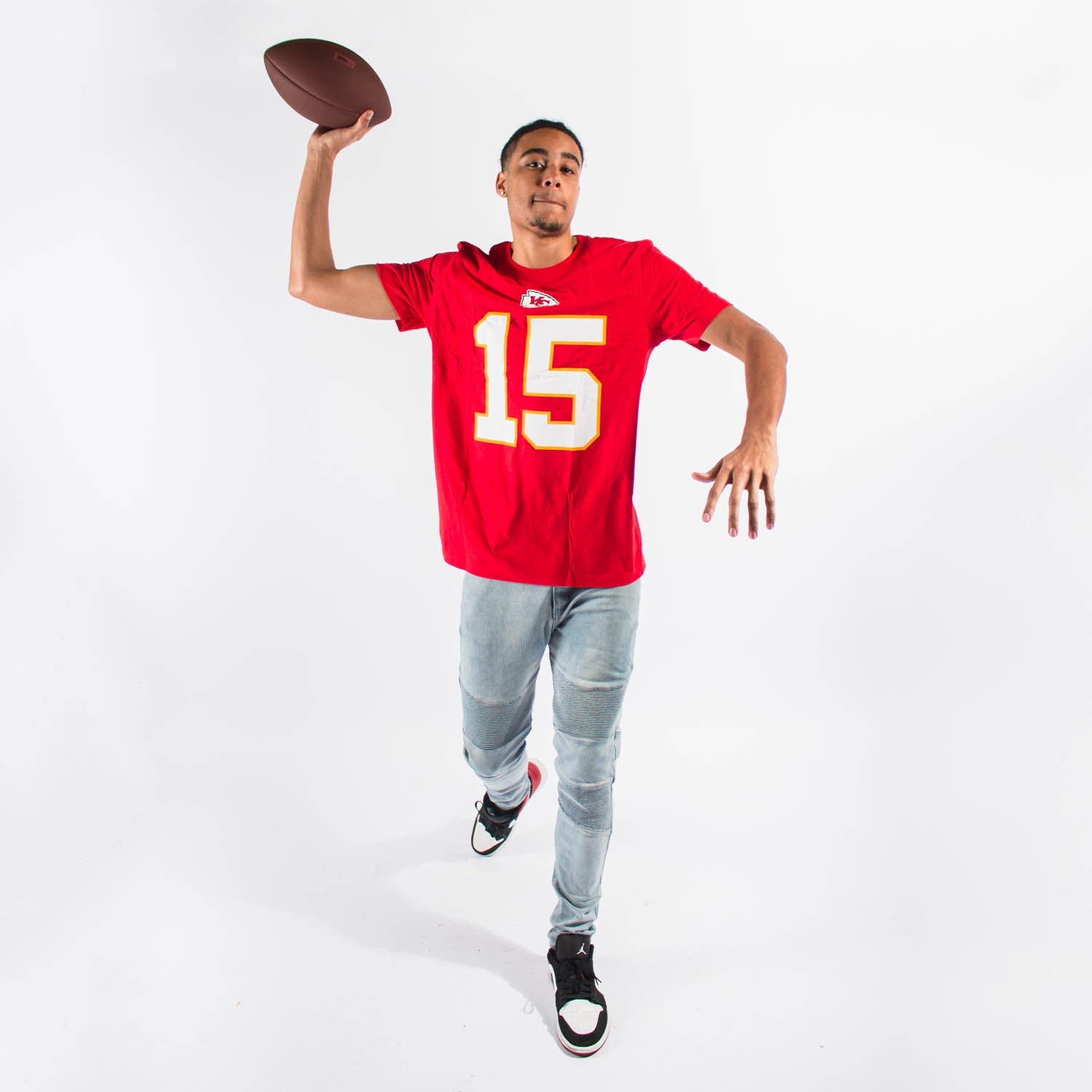 Patrick Mahomes Kansas City Chiefs Name & Number NFL T-Shirt