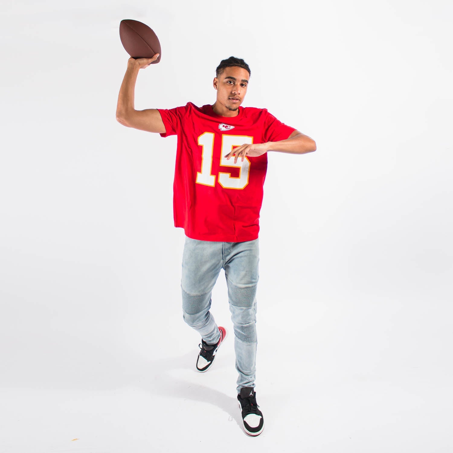 Patrick Mahomes Kansas City Chiefs Name & Number NFL T-Shirt