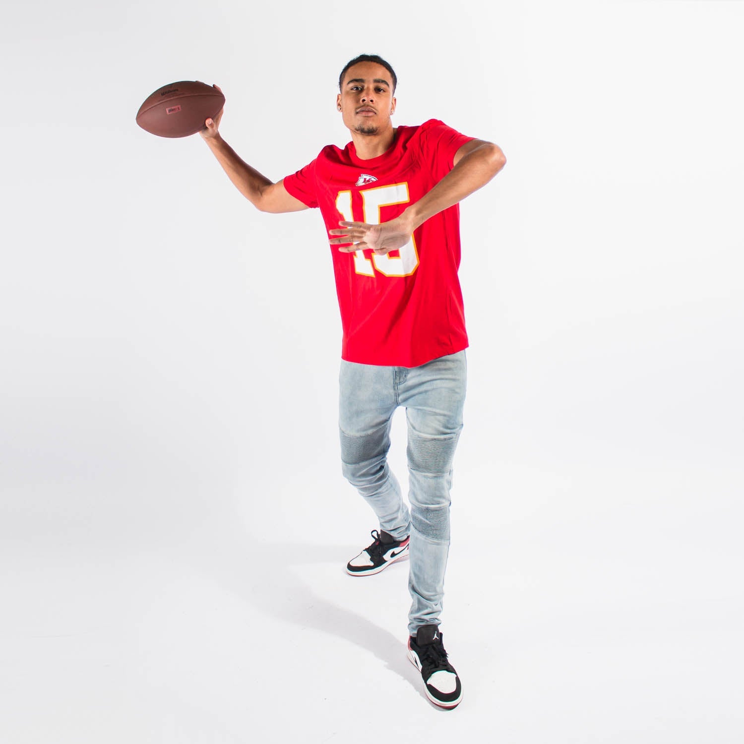 Patrick Mahomes Kansas City Chiefs Name & Number NFL T-Shirt