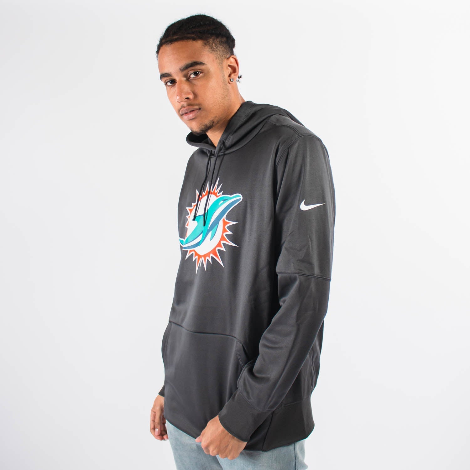 Miami Dolphins Prime Logo NFL Hoodie