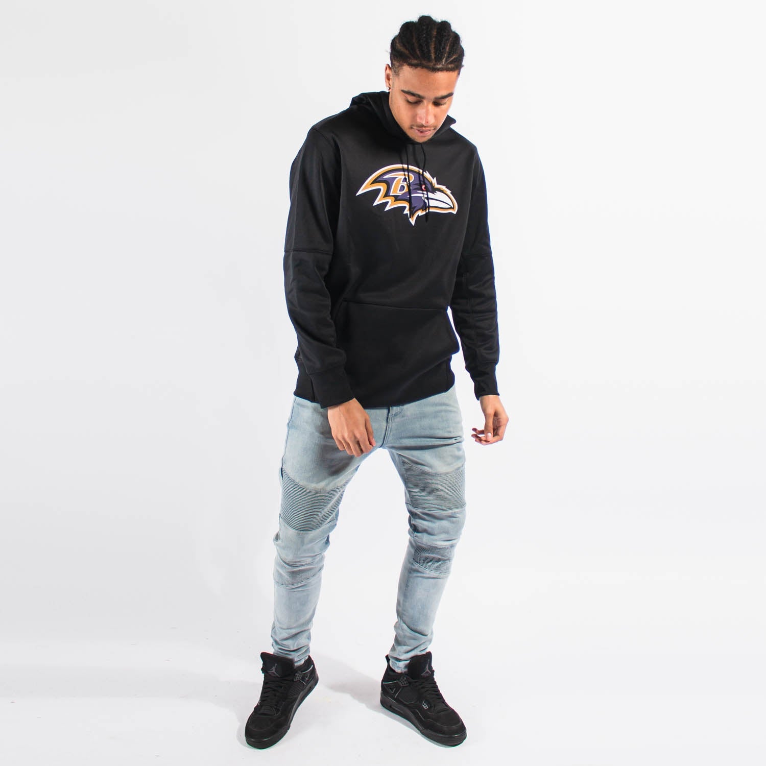 Baltimore Ravens Prime Logo NFL Hoodie