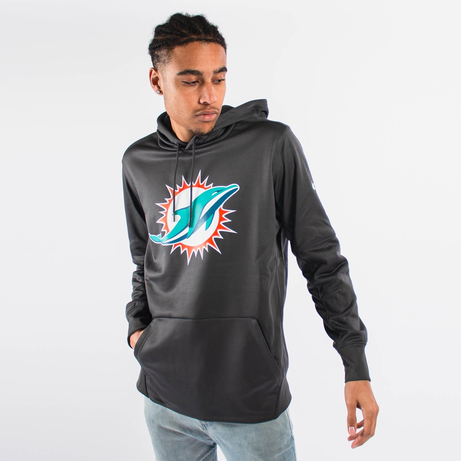 Miami Dolphins Prime Logo NFL Hoodie