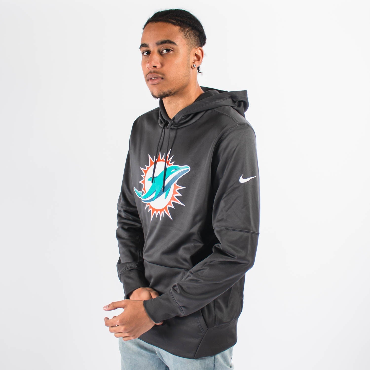 Miami Dolphins Prime Logo NFL Hoodie