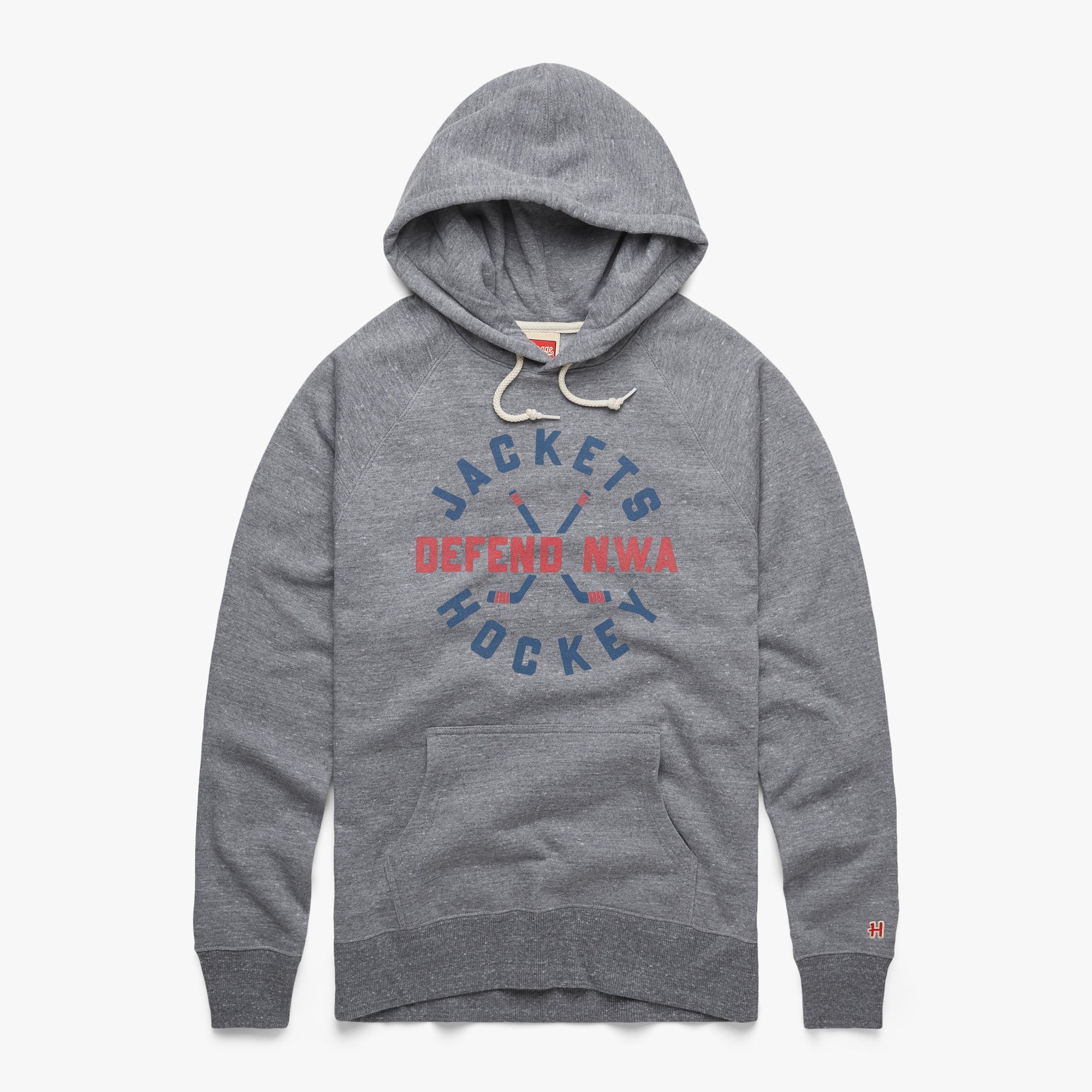 Jackets Hockey Defend NWA Hoodie