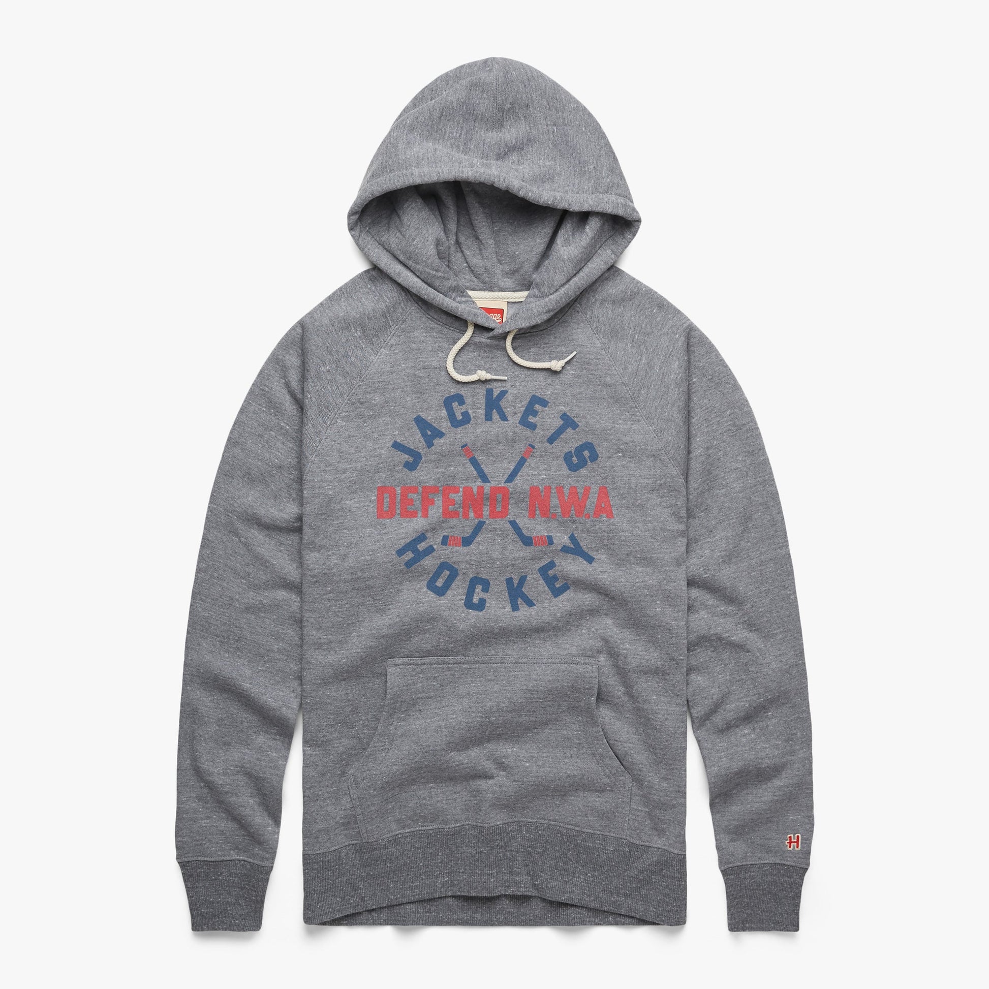 Jackets Hockey Defend NWA Hoodie