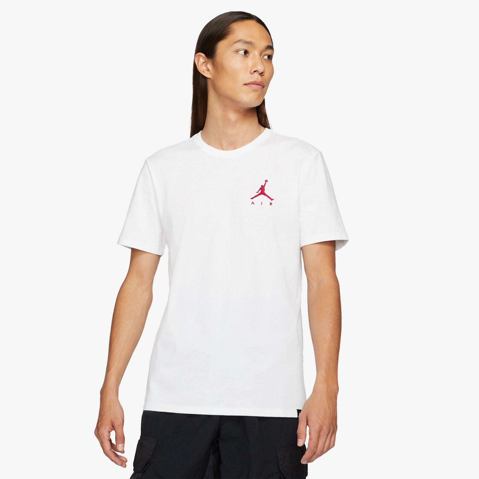 Jordan Jumpman Air T-Shirt - White/Gym Red