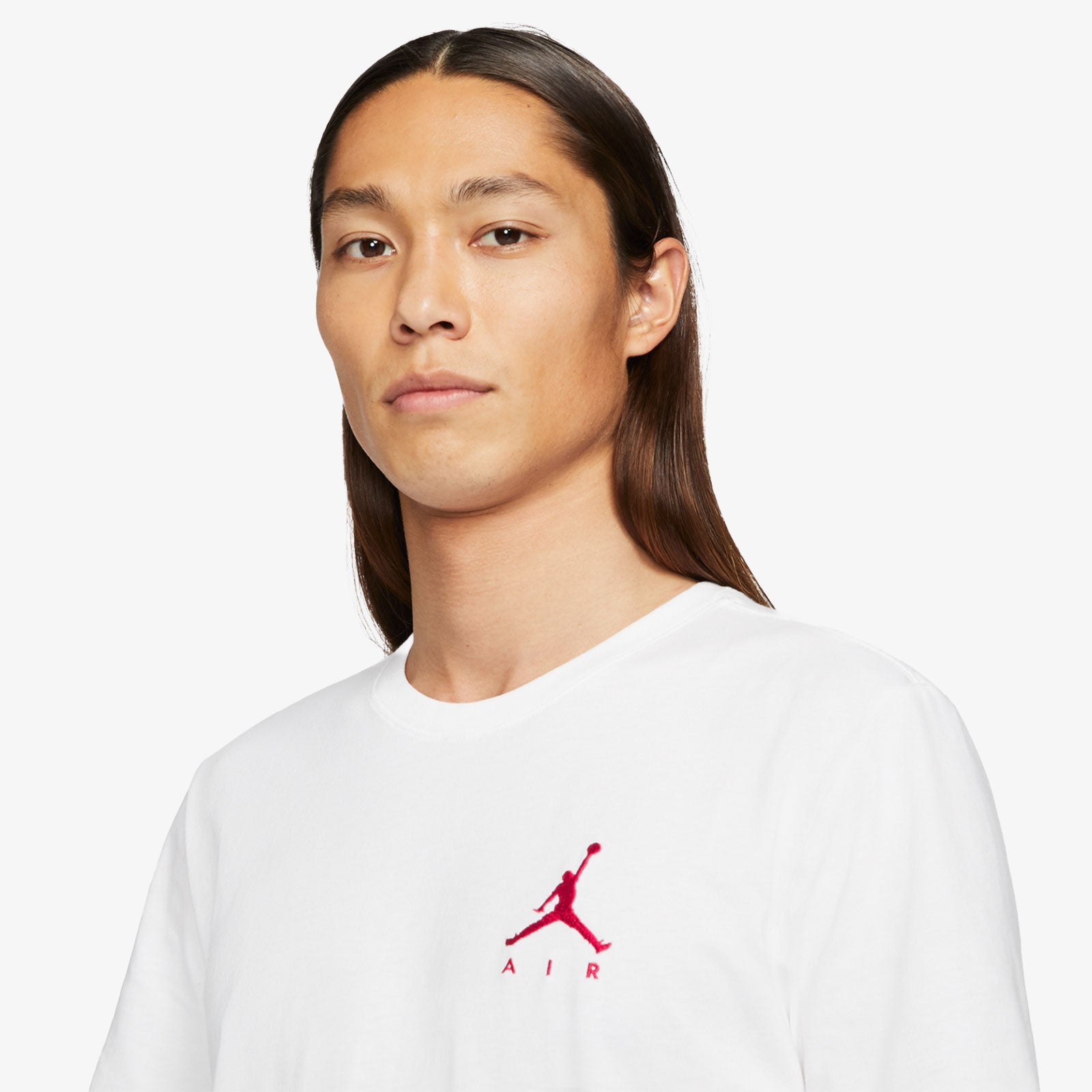 Jordan Jumpman Air T-Shirt - White/Gym Red