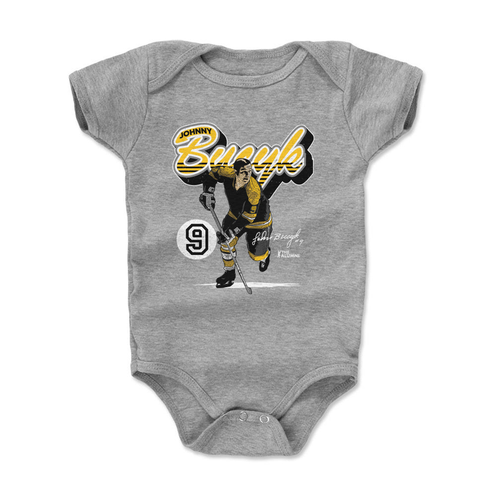 Johnny Bucyk Boston Retro Script