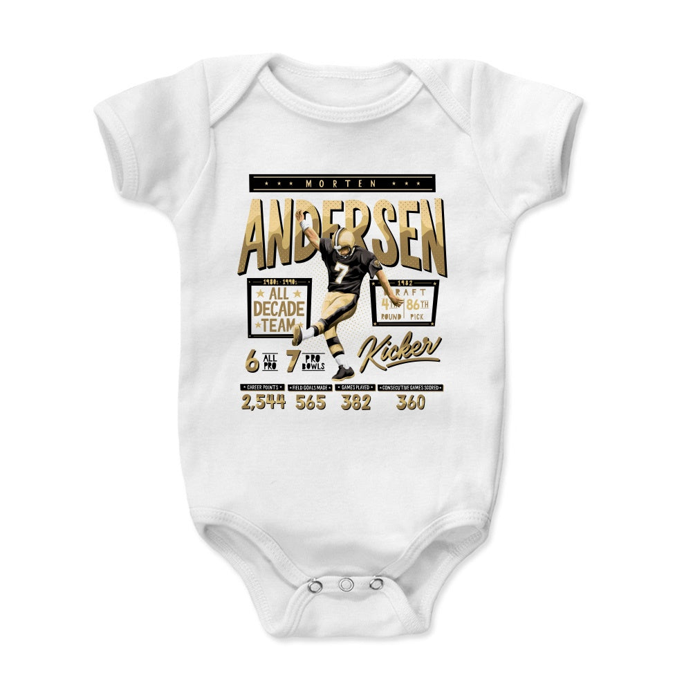 Morten Andersen Stats K/Unisex Tee/3XL