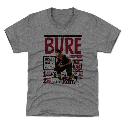 Pavel Bure Stats R/Unisex Tee/3XL