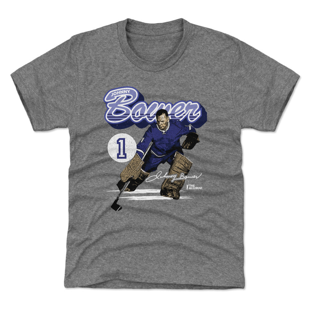 Johnny Bower Toronto Retro Script