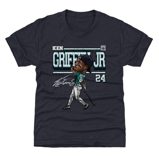 Ken Griffey Jr. Seattle Derby Cartoon/Unisex Tee/3XL