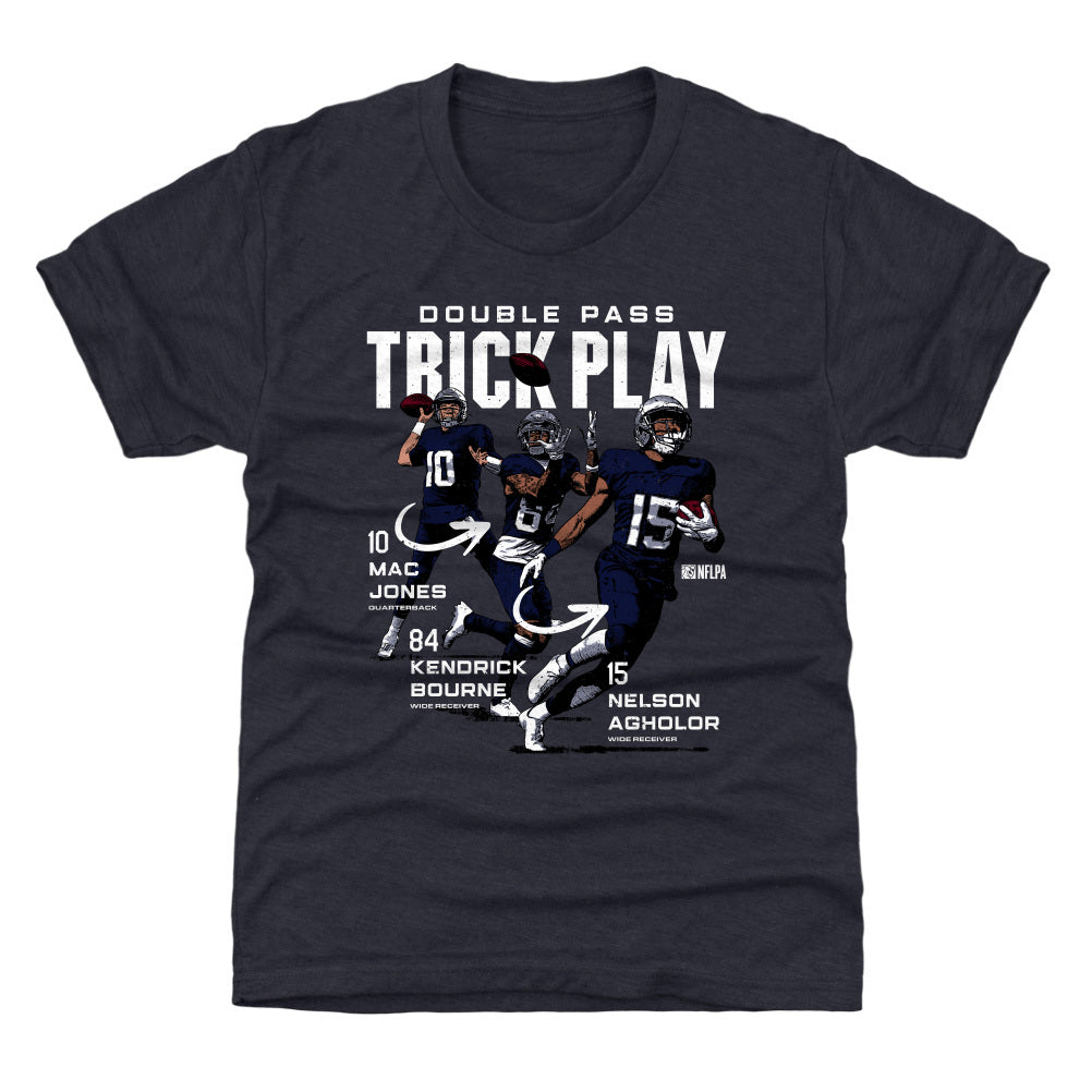 Mac Jones Kendrick Bourne & Nelson Agholor Trick Pass