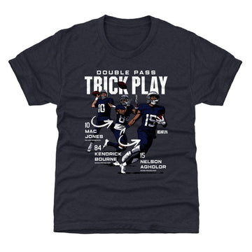 Mac Jones Kendrick Bourne & Nelson Agholor Trick Pass