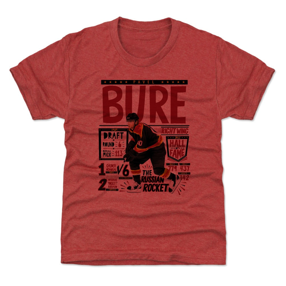 Pavel Bure Stats R/Unisex Tee/3XL