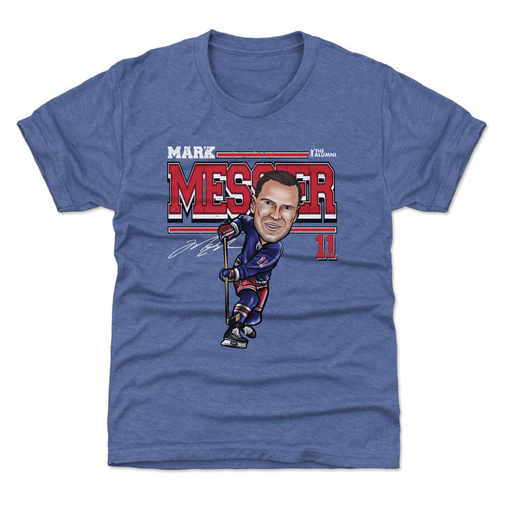 Mark Messier New York R Cartoon/Unisex Tee/3XL